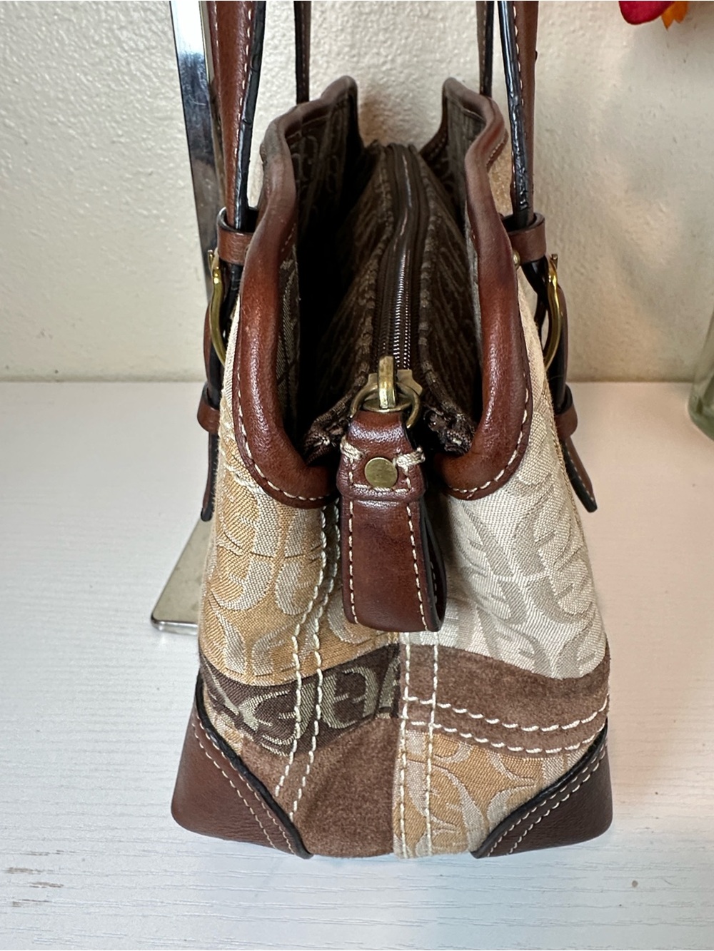 Fossil Vintage Patchwork Shoulder Bag - Picture 4 of 12